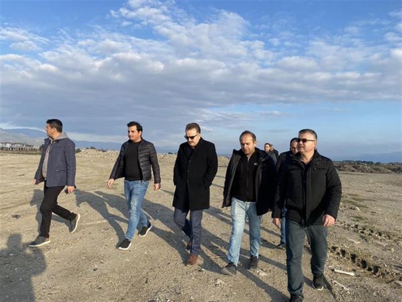 Edremit Tarıma Dayalı İhtisas (Süs Bitkileri) Seracılık Organize Sanayi Bölgesi Çalışmaları Devam Ediyor